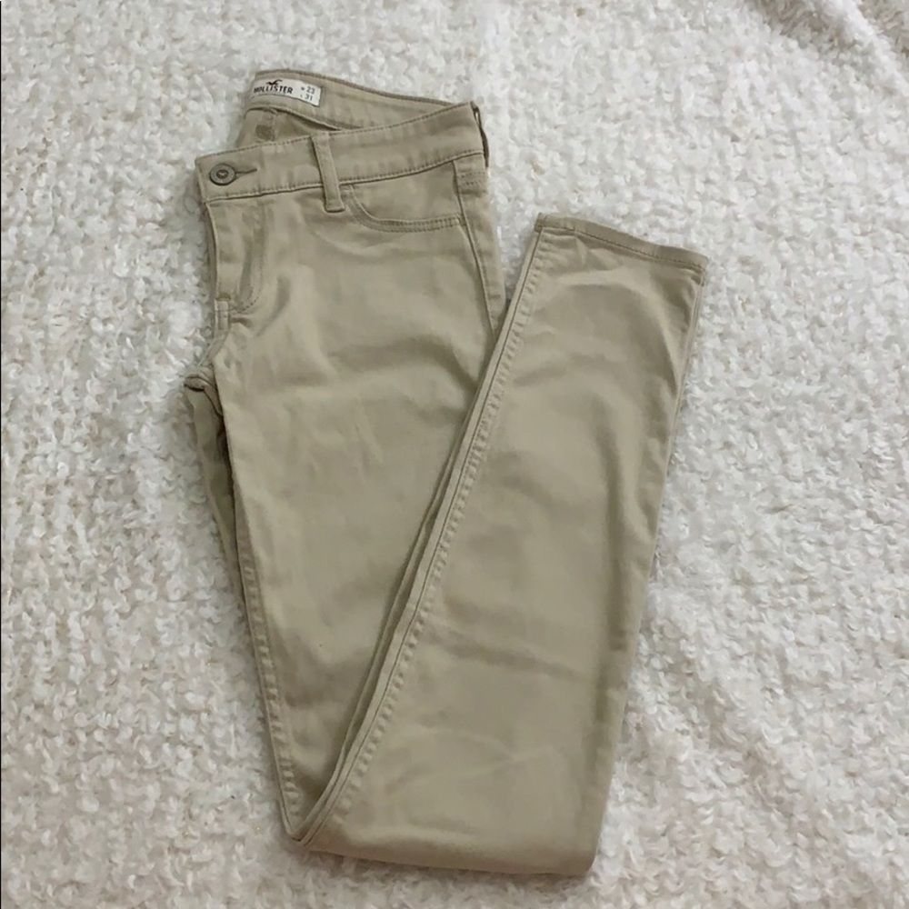 Hollister khaki jeans